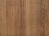 Couchtisch dunkler Holzfarbton rechteckig 100 x 55 cm CARLIN_757840