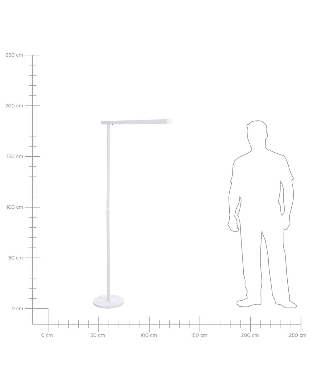 Line art shop led floor lamp