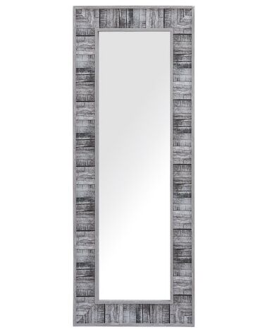Wall Mirror 50 x 130 cm Grey with White ROSNOEN