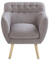 Fabric Armchair Grey MELBY_802373