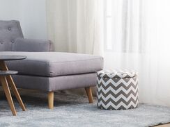 Rahi puuvilla säilytystila vaaleanharmaa ⌀ 35 cm TUNICA Rahi puuvilla säilytystila vaaleanharmaa ⌀ 35 cm TUNICA