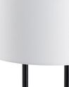 Tischlampe weiß 60 cm Trommelform REMUS_726414