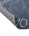 Okrúhly detský bavlnený koberec ⌀ 120 cm modrý VURGUN_907243
