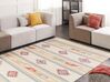 Bavlněný kelimový koberec 200 x 300 cm vícebarevný APARAN_869643