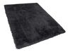 Teppich schwarz 140 x 200 cm Hochflor CIDE_805914
