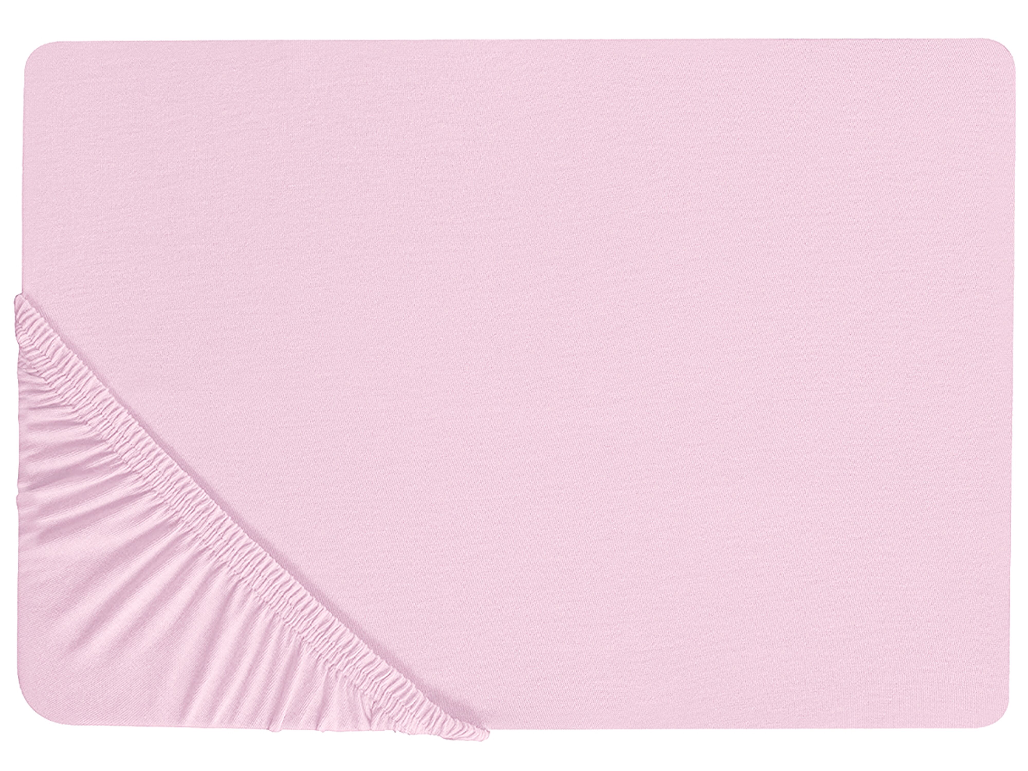 Hoeslaken roze 90 x cm JANBU | ✓ Gratis Levering