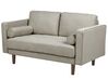 2-istuttava sohva kangas ruskeanharmaa NURMO_896356