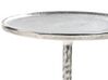 Stolik pomocniczy metalowy srebrny MEDA_854354