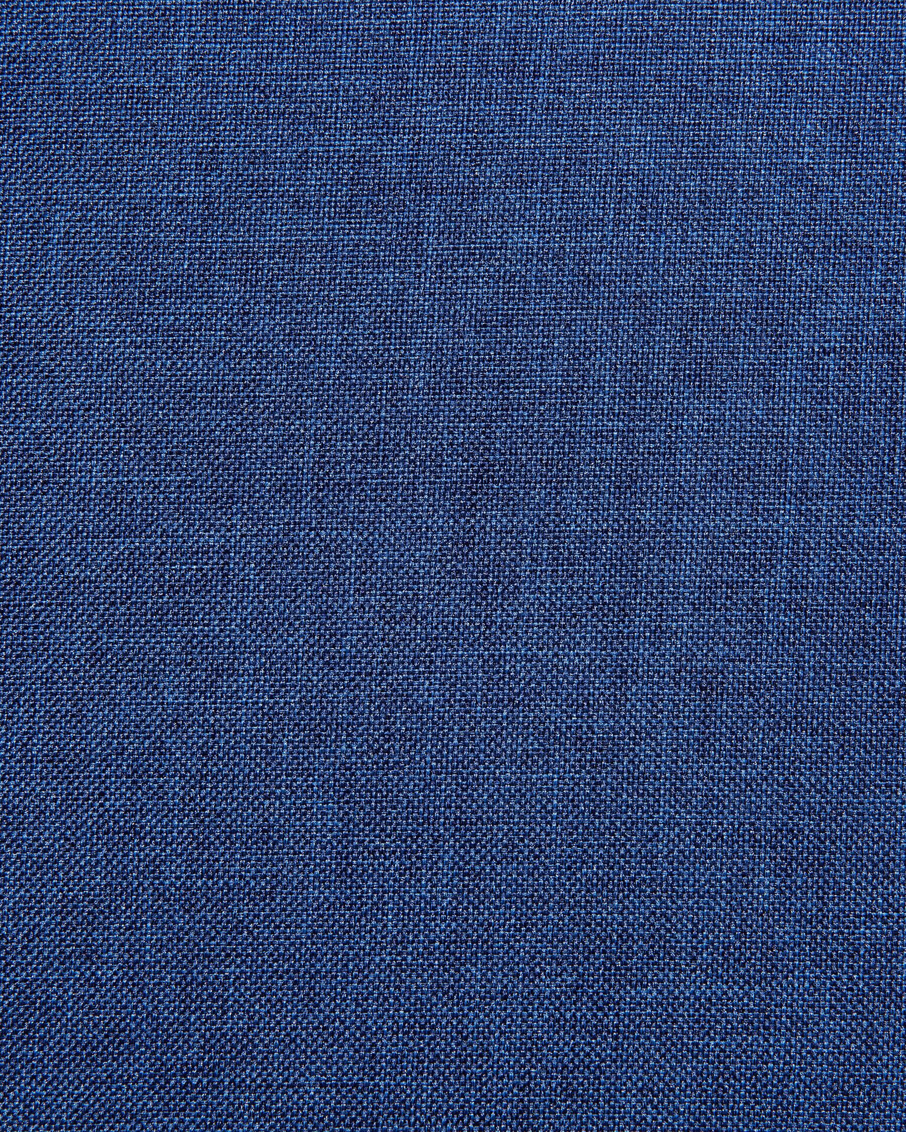 Set of 2 Fabric Dining Chairs Navy Blue BROOKVILLE Beliani.co.uk