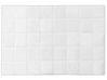 Edredão de algodão branco 4 estações 135 x 200 cm NTELENO_807531
