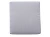Salon de jardin en aluminium coussin en tissu gris clair table basse incluse SALERNO_679539