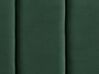 Polsterbett Samtstoff grün 180 x 200 cm VILLETTE_893835