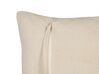 Set of 2 Cotton Cushions 45 x 45 cm Off-White CATALPA_843492