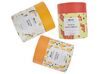 3 Soy Wax Scented Candles Peach Redcurrant / Yellow Berry / Golden Apple COLORFUL BARREL_874667