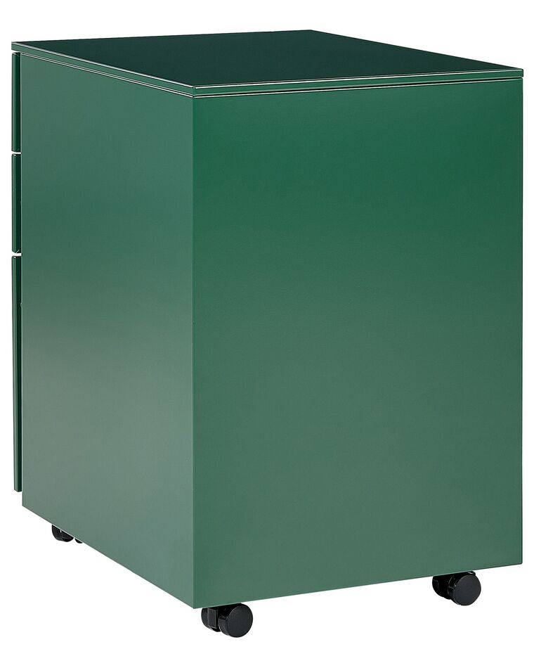 Office Star Aktenschrank Mit 3 Schubladen – Metall, Lila, 36,2x45,7x54 Cm, Für Büro & Homeoffice