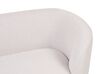 2-istuttava sohva kangas beige/musta LOEN_867503