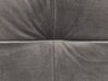 Sofá cama esquinero de terciopelo gris VARNAMO_827257