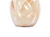 Glass Flower Vase 20 cm Orange GERAKINI_838245