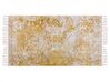 Viskózový koberec 80 x 150 cm žltá/béžová BOYALI_836788