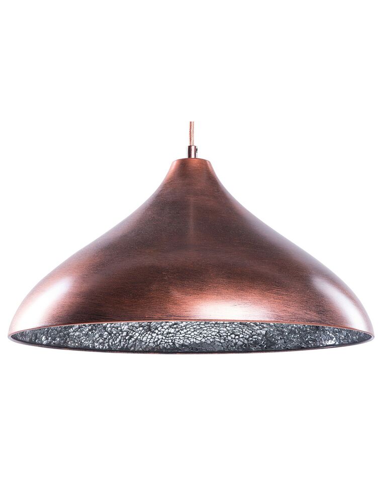 Metal Pendant Lamp Copper ISKAR_673242