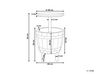 Chladiaci barový stolík ⌀ 48 cm sivý SILG_861667