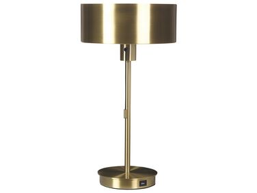 Lampada da tavolo metallo oro 47 cm ARIPO