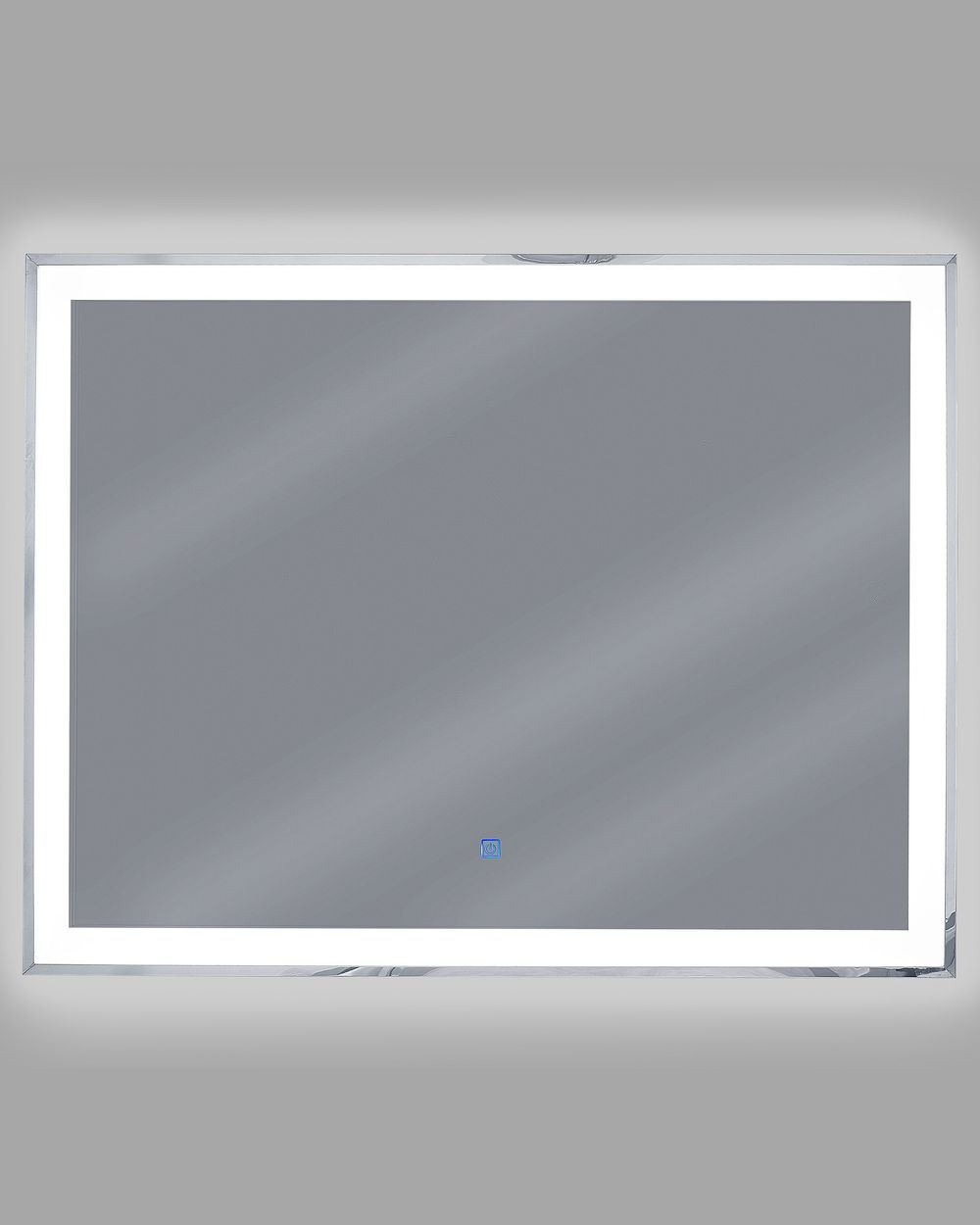 Badspiegel mit LED-Beleuchtung rechteckig 90 x 70 cm ARGENS | Beliani.at