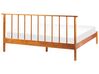 Łóżko drewniane 160 x 200 cm jasne BARRET II_875151