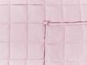 Rózsaszín súlyozott takaró 120 x 180 cm 7 kg NEREID_891477