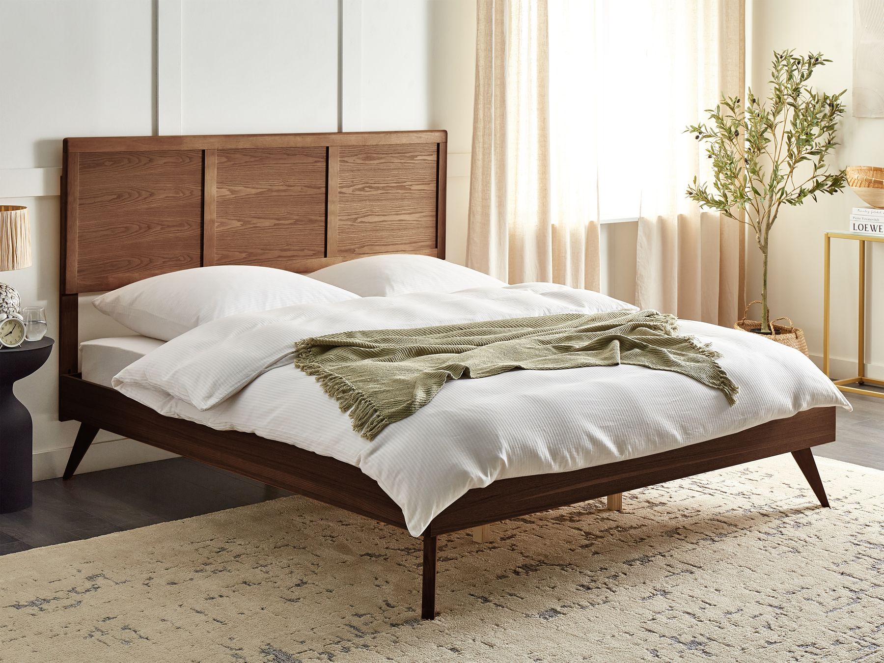 Letto A Doghe In Legno Marrone Scuro 180 X 200 Cm ISTRES Beliani it Letto A Doghe In Legno Marrone Scuro 180 X 200 Cm ISTRES Beliani it