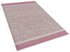 Tapete de exterior rosa 120 x 180 cm BALLARI_766575