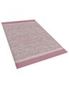 Outdoor Teppich rosa meliert 120 x 180 cm BALLARI_766575