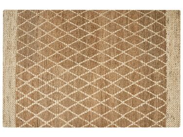 Jutový koberec 200 x 300 cm béžový ZORAVA