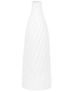 Koristemaljakko terrakotta valkoinen 45 cm FLORENTIA