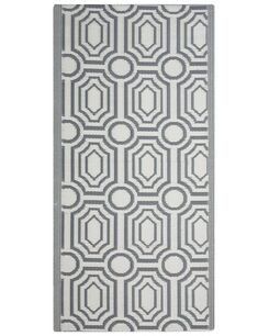 Ulkomatto kaksipuolinen tummanharmaa 90 x 180 cm BIDAR