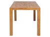 Stół do jadalni dębowy 150 x 85 cm jasne drewno NATURA_727447