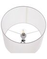 Tripod Floor Lamp White with Silver VISTULA_706179