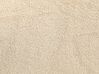 Manta de poliéster beige claro 125 x 150 cm NAMDU_839535