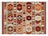 Vlněný kelimový koberec 160 x 230 cm vícebarevný AYGAVAN_859253