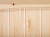 Łóżko piętrowe z szufladami drewniane 90 x 200 cm jasne drewno ALBON_883458