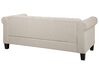 3-istuttava sohva kangas beige keskikokoinen CHESTERFIELD_732087
