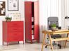 4 Drawer Metal Chest Red ENAGO_812236