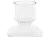 Bloemenvaas transparant glas 24 cm RODIA_838065