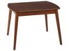 Rozkladací jedálenský stôl 100/130 x 80 cm tmavé drevo TOMS_826938