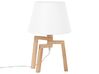 Wooden Table Lamp White NALON_698158