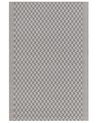 Tappeto da esterno grigio 60 x 90 cm con motivo a zig zag MANGO_766460