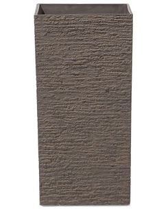 Kukkaruukku kiviseos ruskea 30 x 30 x 60 cm GAZA Kukkaruukku kiviseos ruskea 30 x 30 x 60 cm GAZA