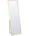 Staande spiegel goud 50 x 156 cm BEAUVAIS_844289