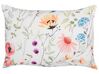 Set of 2 Outdoor Cushions Floral Pattern 40 x 60 cm Multicolour MONESI_880840