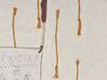Decke Baumwolle mehrfarbig 130 x 180 cm orientalisches Muster AMBALA_829201